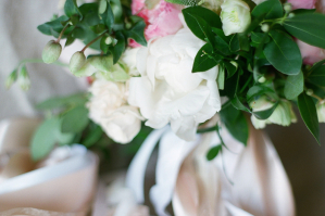 Chic peony rose bridal bouquet calluna events