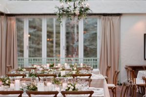 romantic sonnenlap hotel winter wedding reception calluna events