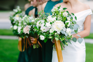 white peony bridal bouquet calluna events