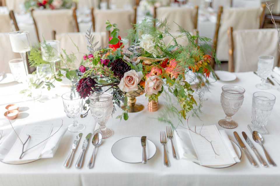 Wedding Reception Tablescape