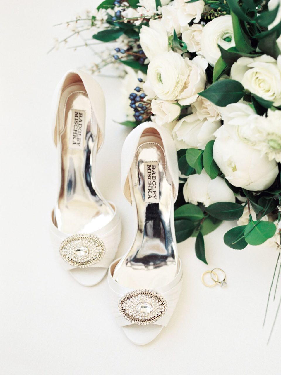 Badgly Mischka Wedding Shoes Details