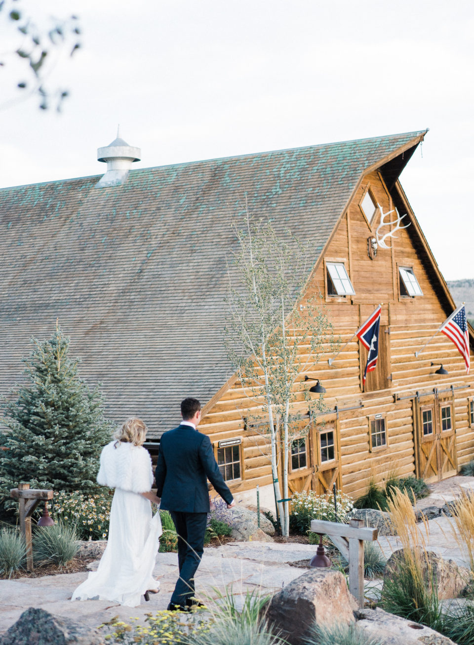 Winter Colorado Ranch Wedding