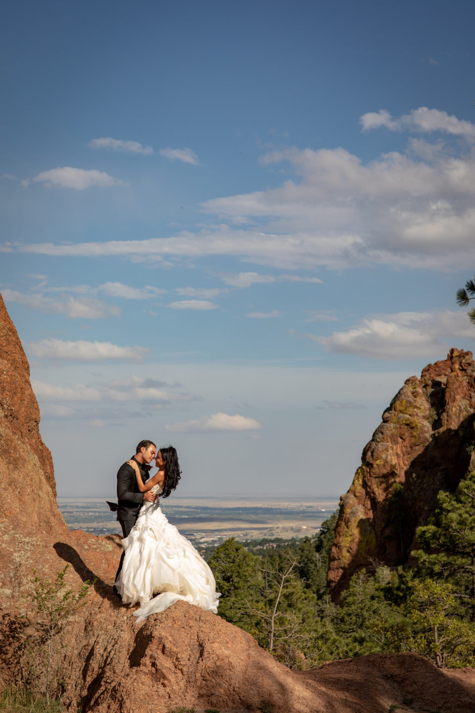 The Broadmoor wedding red rocks