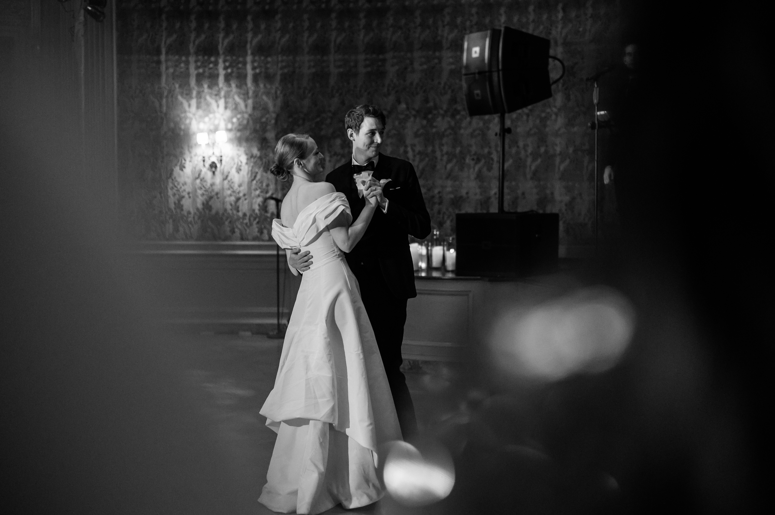 wedding at the frick collection bride and groom first dance