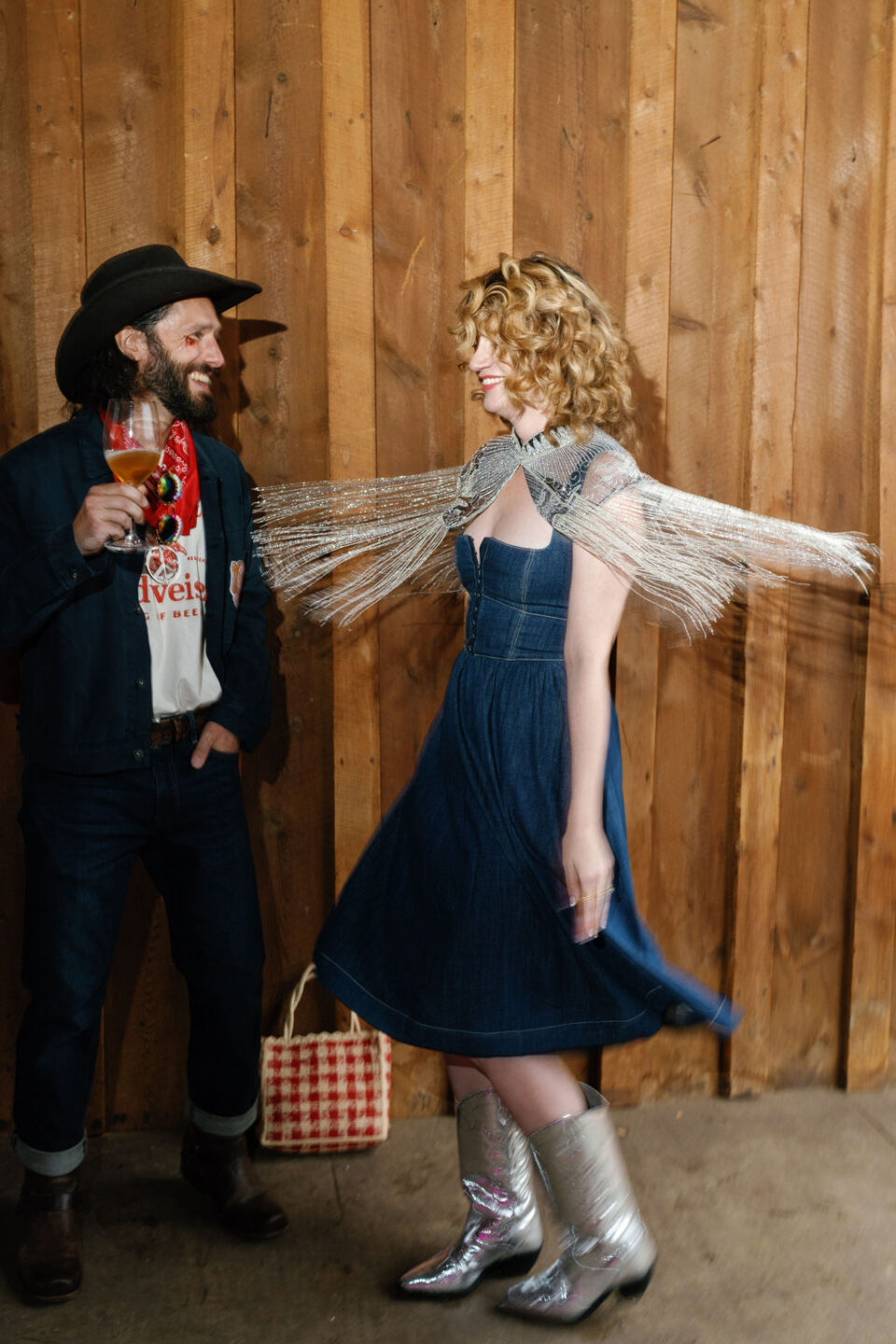 A Gorgeous Colorado Ranch Wedding with a Cowboy Disco Welcome Party ...