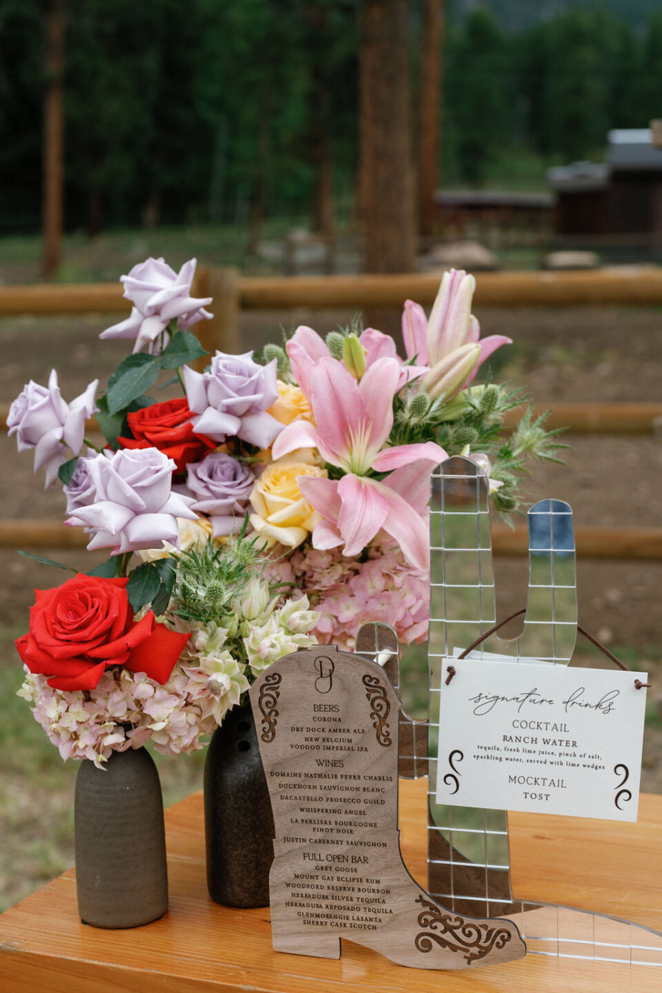 A Gorgeous Colorado Ranch Wedding with a Cowboy Disco Welcome Party ...