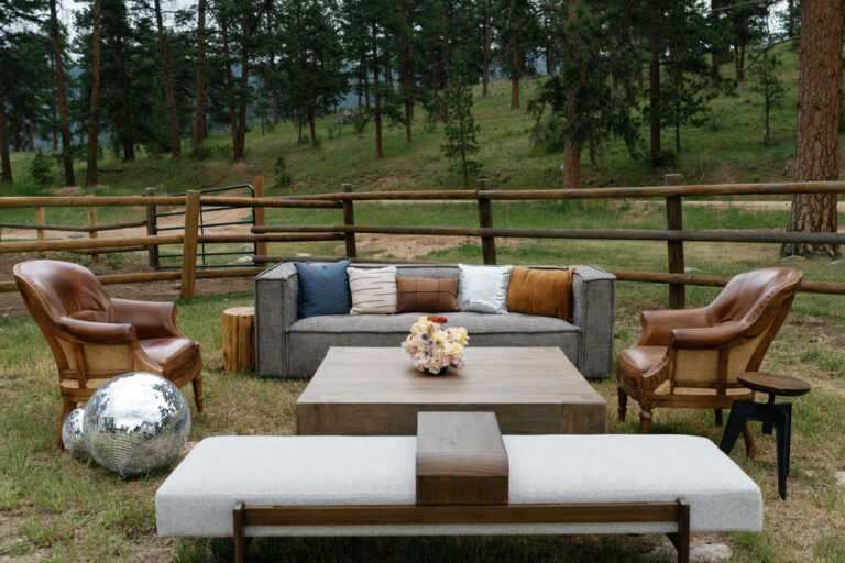 A Gorgeous Colorado Ranch Wedding with a Cowboy Disco Welcome Party ...